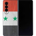Syria Flag Distressed Galaxy Z Fold4 5G Skin